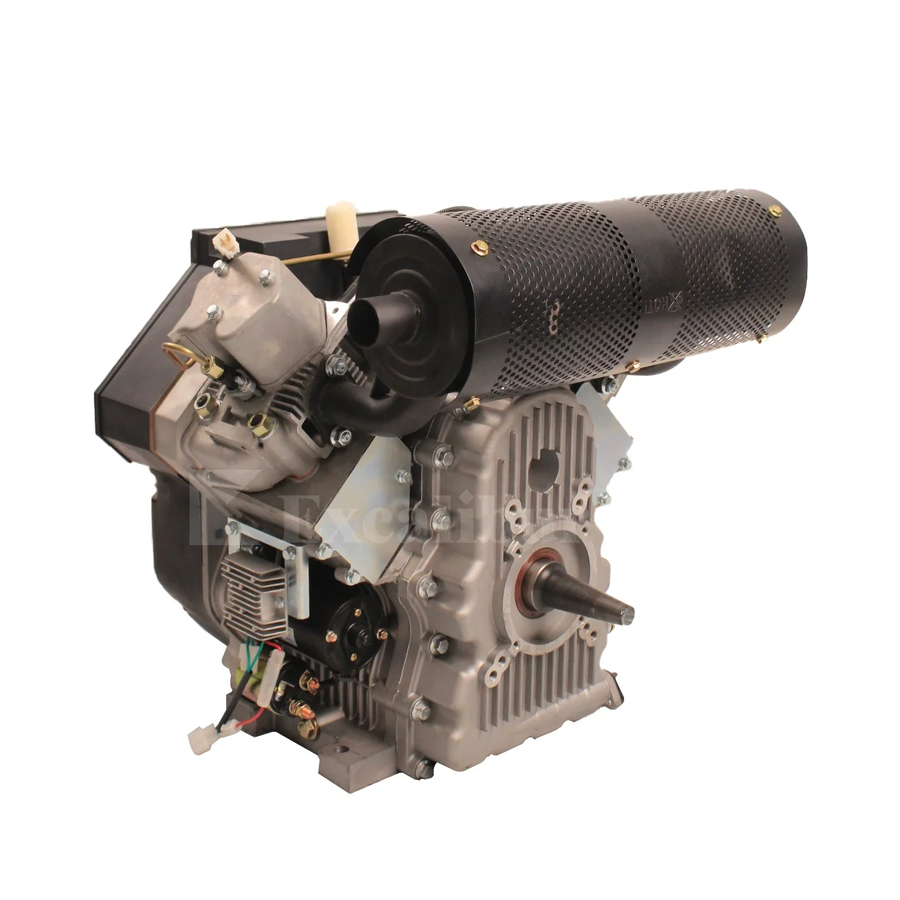 Дешевой цене 4-х тактный л.с. двухцилиндровый 25hp v-twin с воздушным охлаждением Электрический Пуск дизельного