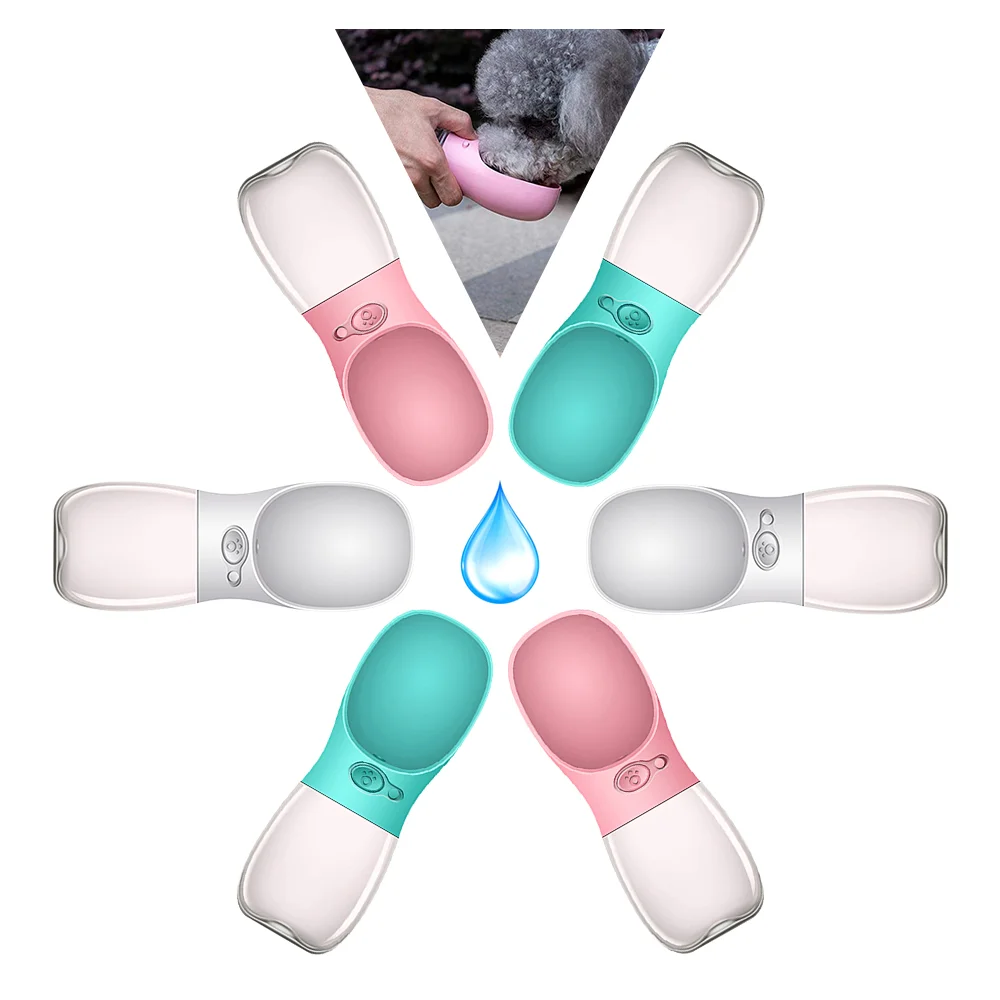 wholesale other pet products outdoor portable travel pet drinking water bottle
