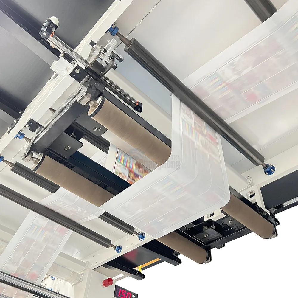 2024 newly stack printing machine flexographic printers servo mottor control for  bopp opp pe 300m/min