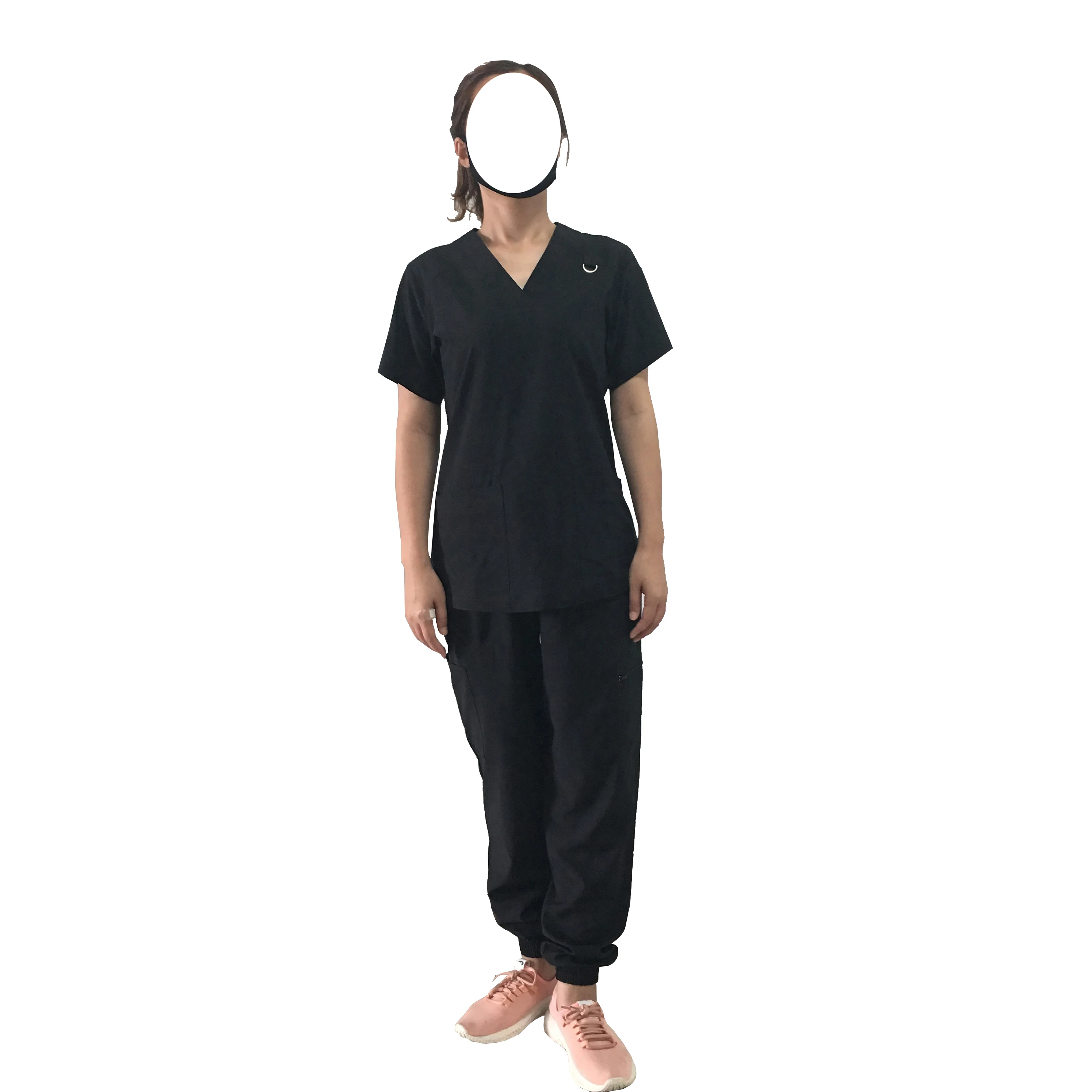 Wholesale Customized Good Quality Hospital Uniform Nursing Scrubs Set for Women Soft Medical Scrubs Uniform