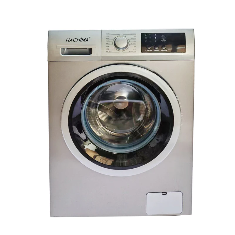 Hachima 10kg front-load washers Home Use Cloth Laundry Appliance Washing Machine high end quality 220V 50HZ/60HZ Standard Plug