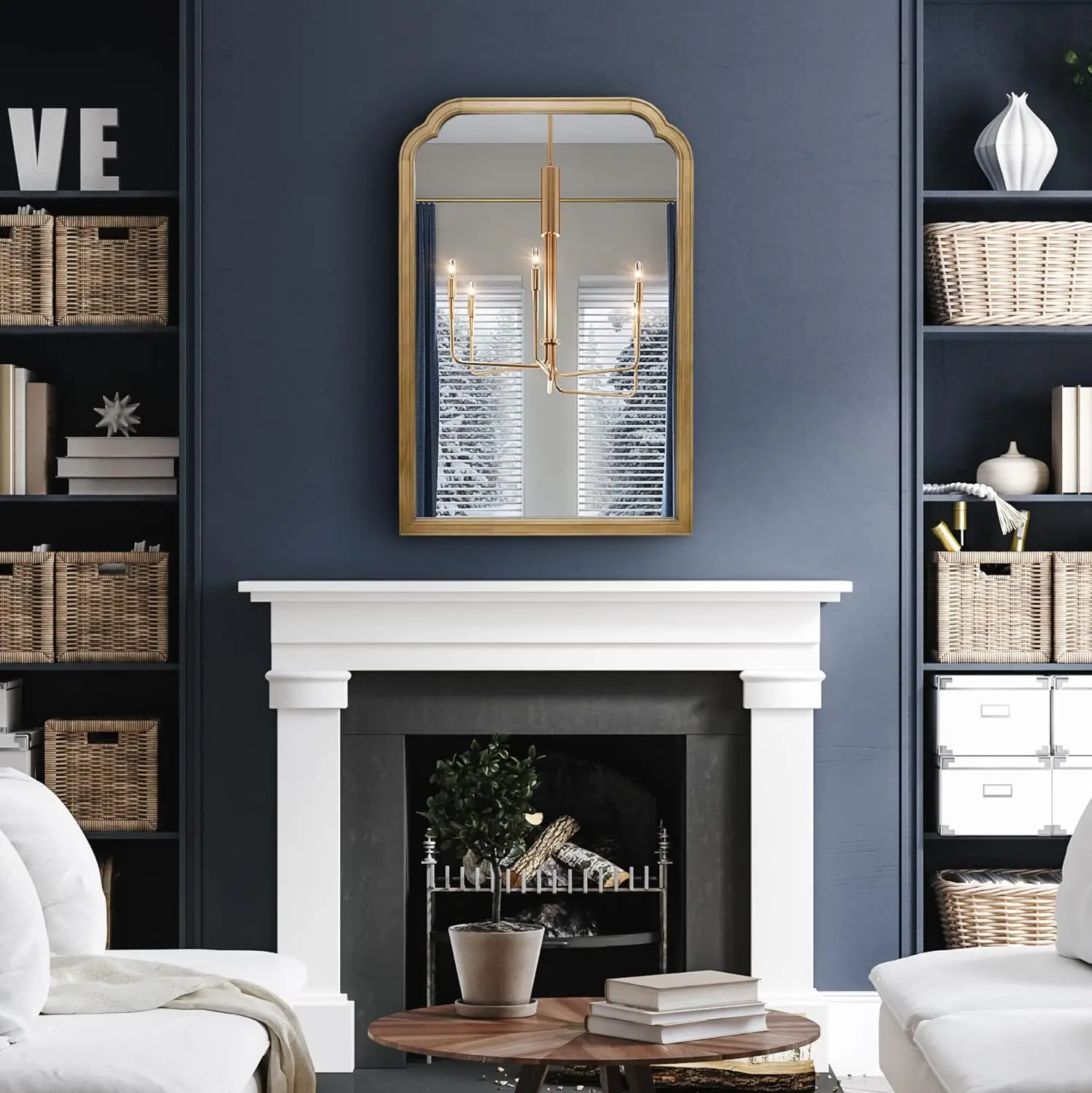 High Quality Acrylic Decor Mirror Customized Aluminium Alloy With Framed Decoration Bathroom 3mm Stylish Wall Mirror