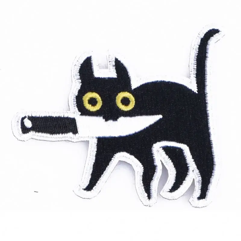 Factory Price Custom Design Embroidery Patches Iron On Embroidered Badges For Hat And Clothing Patch Animal Embroidery Patches
