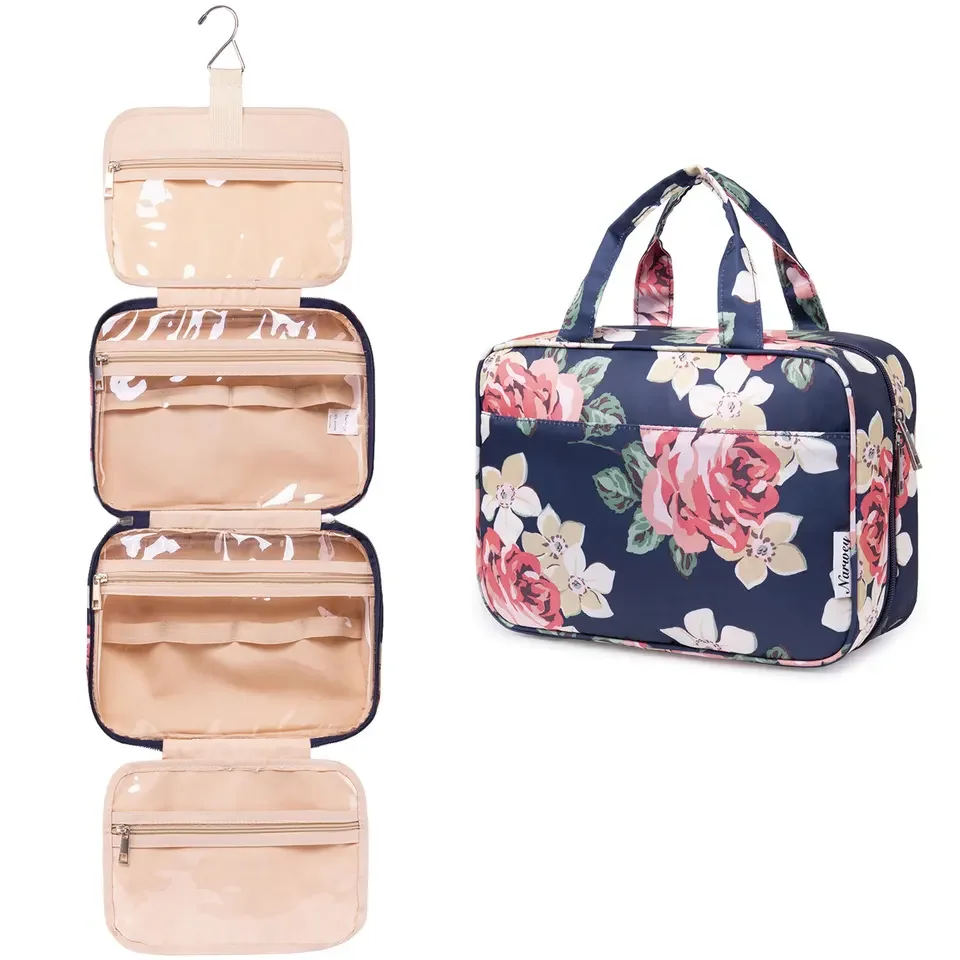 Оптовая продажа, черные дорожные мешочки, водонепроницаемая косметичка на молнии