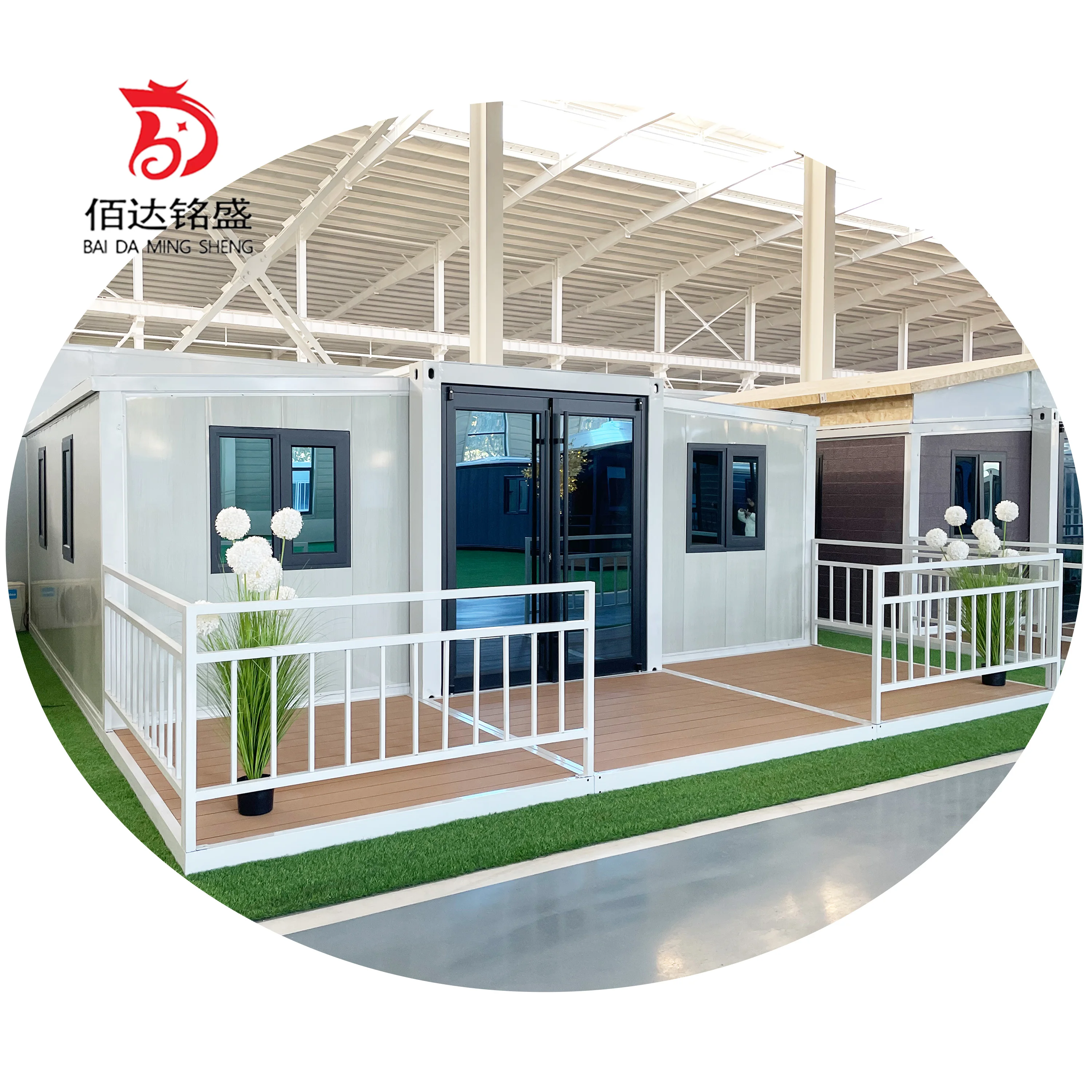 20ft Prefabricated Expandable Container House In Movable Expandable Shipping Container Frame House