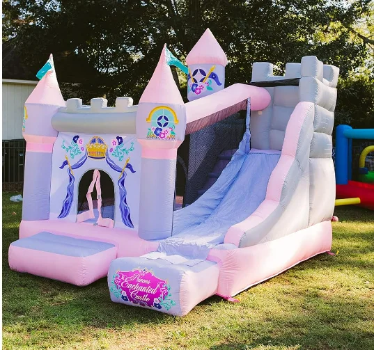 High Quality Octopus-themed Inflatable Trampoline with Water Slides