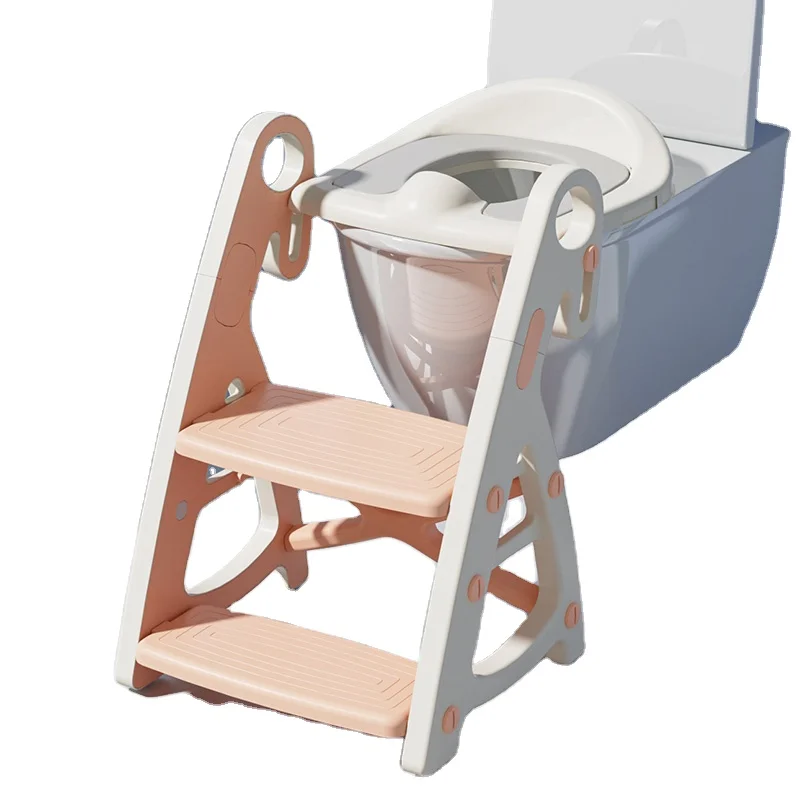 new arrival baby potty seat with ladder plastic toddler toilet seat