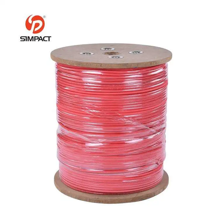 Pvc/Pe/Lszh/Cmp/Cmr Jacket 100M 22/20/14/12/18Awg 4 core 8 core fire resistant alarm cable specification