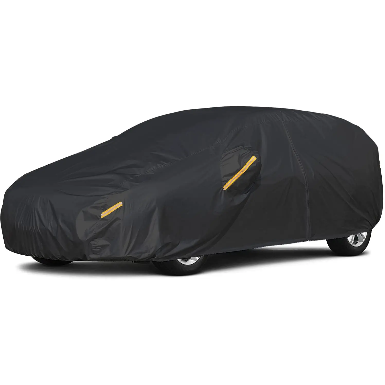 Waterproof Automatic Black Folding Car Cover Full Set Car Body Cover