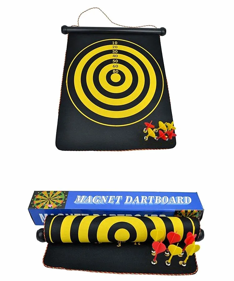 
Factory customized double-sided 2 magnetic dart board game set, indoor and outdoor games office sports leisure adult children bo 