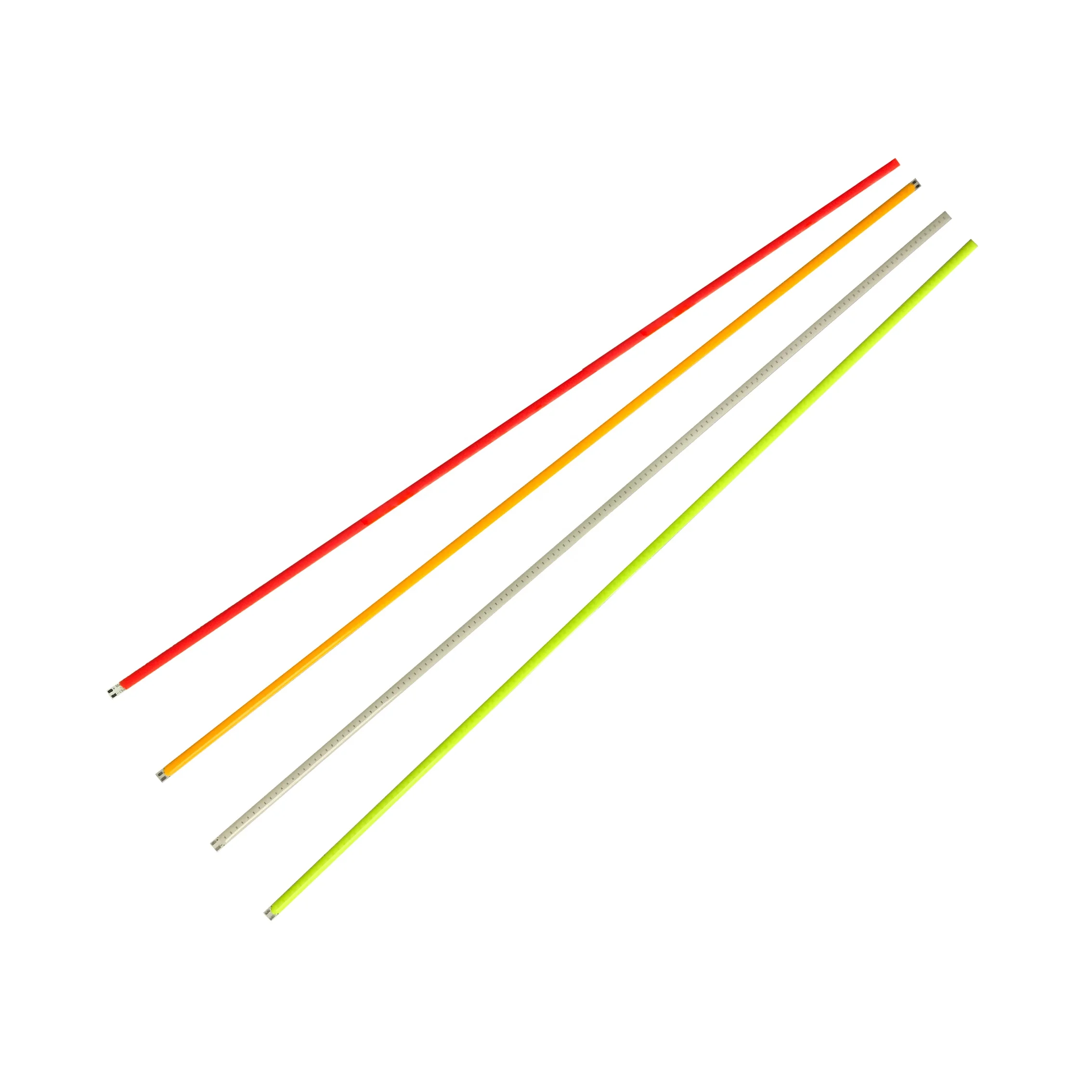 450*6*1.5mm COB 12V strip cob LED light 70Ra warm/ cool white red green blue amber  high lumen Flip Technology for fish light