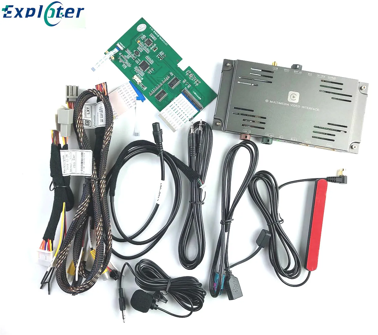 For Pathfinder Wireless Careplay interface with USB music video playing