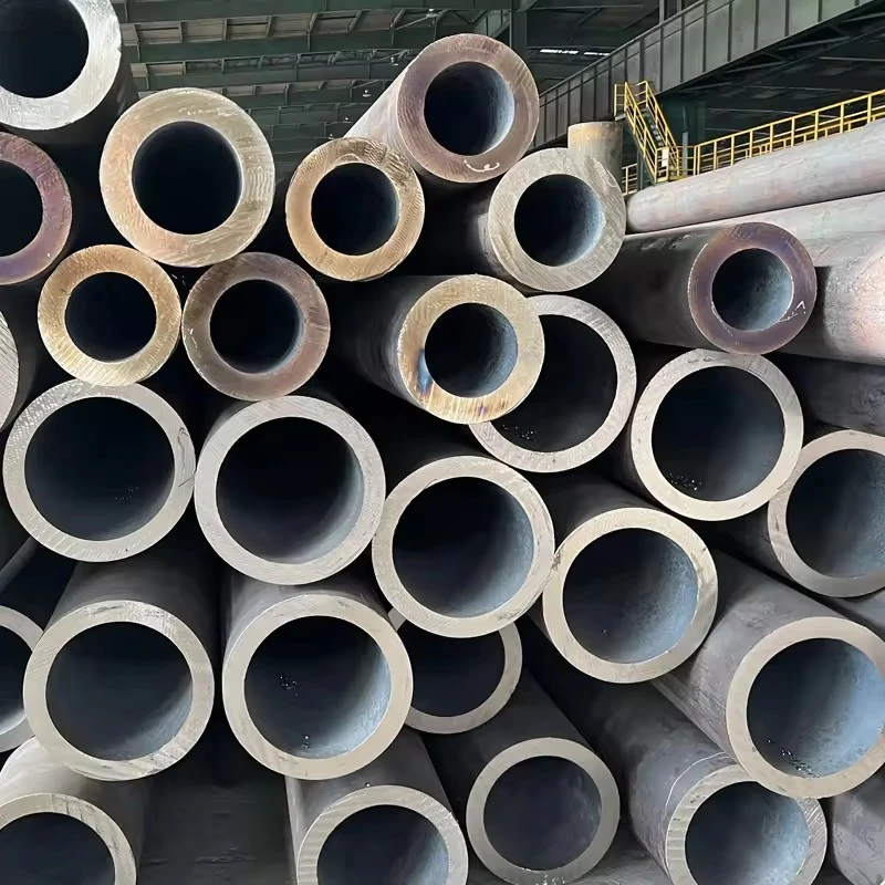 Good quality round tube ASTM a105 Q235 Q235B 1045 10mm Manufacturers Hot Rolled seamless carbon steel pipe
