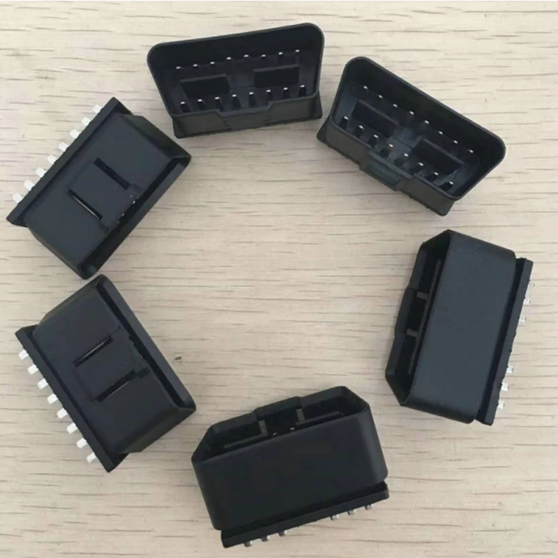 J1962 16pin OBD II OBD 2 OBD2 Male Connector Socket