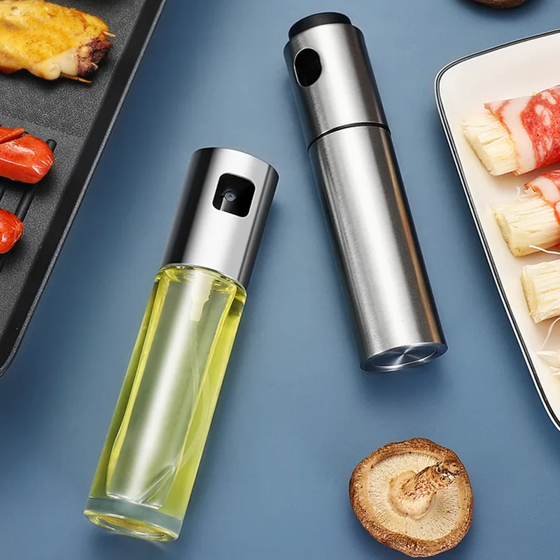 Hot Sale Stainless Steel Kitchen Oil Sprayer for Cooking Olive Oil Sprayer Mister Olive Oil Spray Bottle
