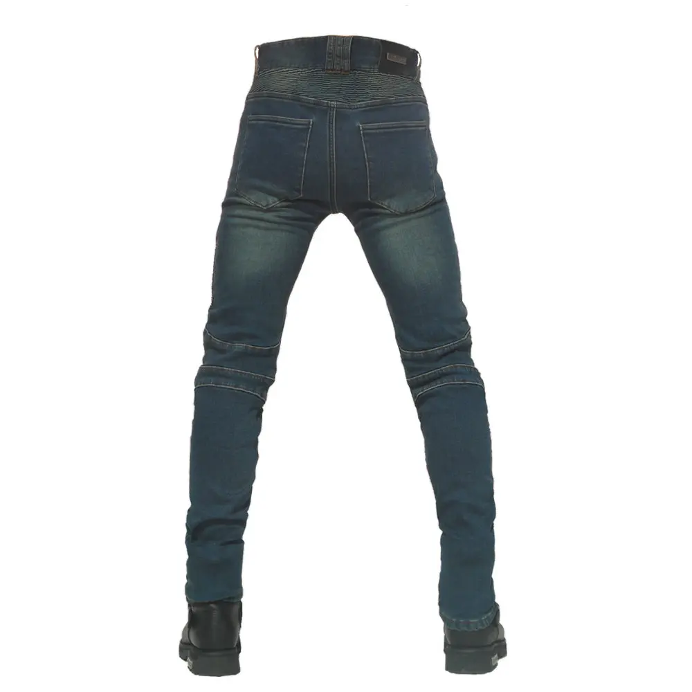 
New motorcycle jeans men and women motorcycle riding pants winter plus velvet waterproof and warm racing pants 