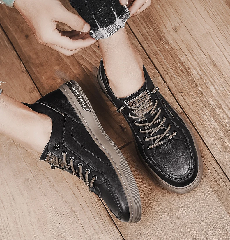 Popular sale fashion men trendy casual shoes comfortable walking style shoes