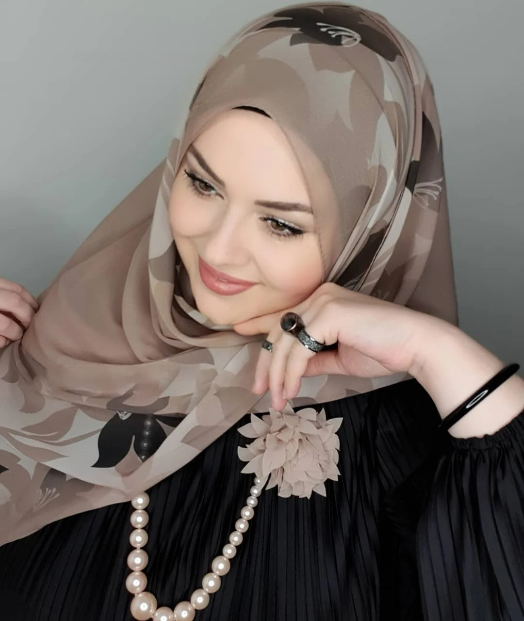 MOTIVE FORCE 2024 NEW style malaysia musulman hijab scarves & shawls chiffon gradient hijab muslim for women