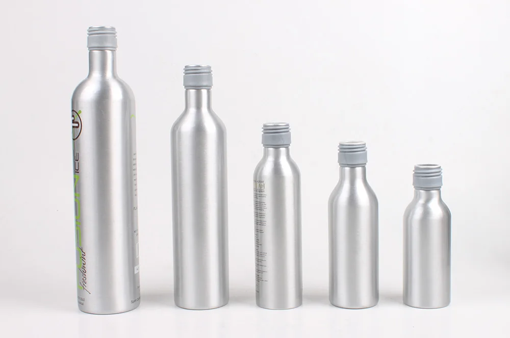 350-1000ml Factory Direct Sell Aluminum Bottles for Flavored Water Liquor Beverage Aluminum Wine Bottle wholesale