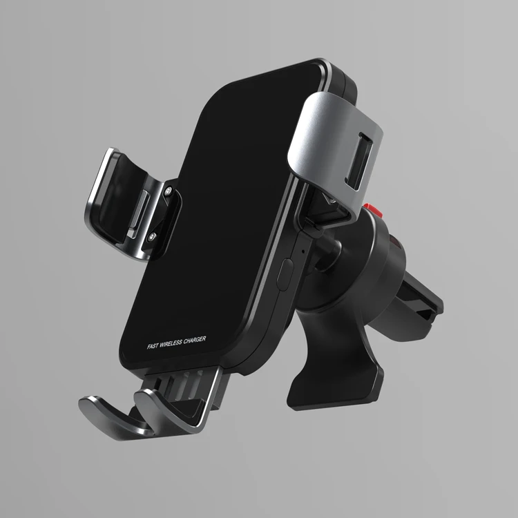 15W Induction Coil Super Capacitor Car Bracket Wireless Charger