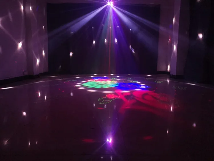 Magic 3 DMX Signal Voice Controlled Pattern Stage Lights Magic Ball Remote  Indoor Effect Stage Lights Singing Atm