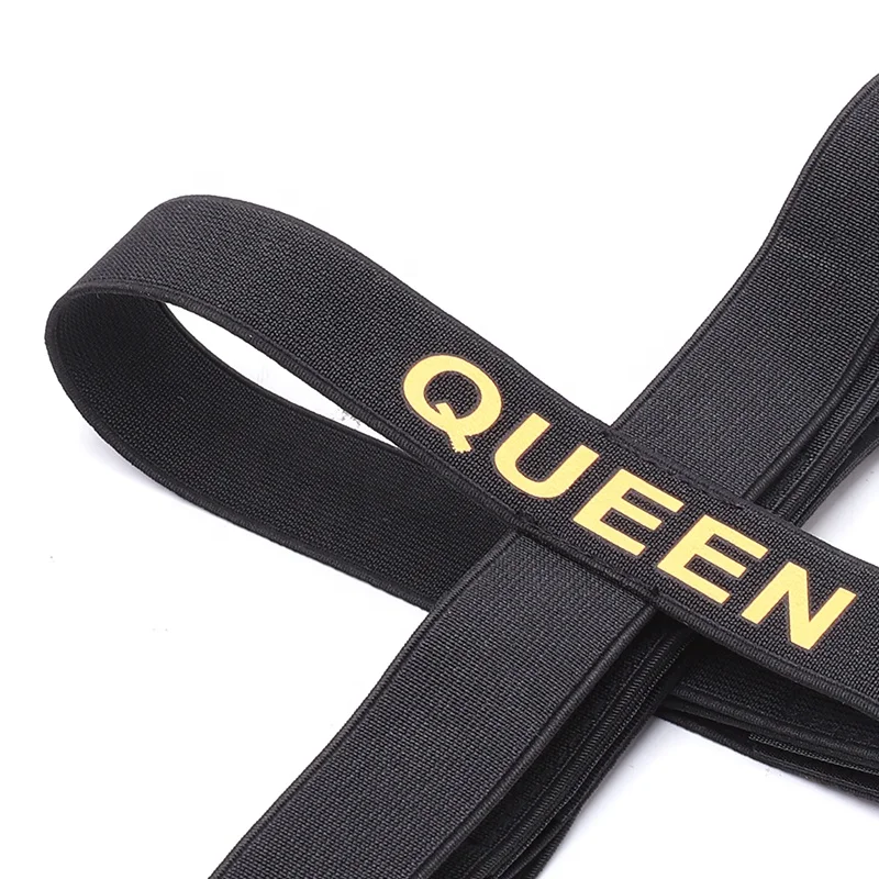 Custom Brands Logo Soft Elastic Webbing for Underwear Boxer Waistband Elastic Band