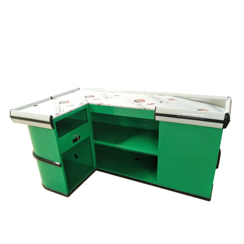 Hot sale competitive price durable supermarket store cash counter cashier desk
