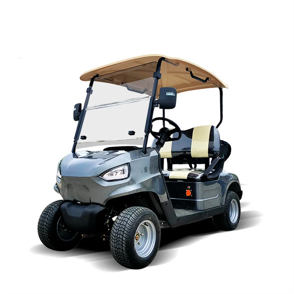 Chinese Classic 4 Seater Electric Golf Carts 72V7kw Ac System Folding Golf Carts