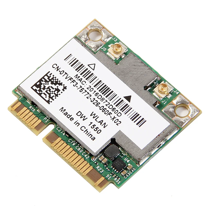 NEW AzureWave for Broadcom BCM94352HMB BCM94352 802.11/ac 867Mbps wifi Half Mini PCI-E DW1550 Wireless Card with BT 4.0