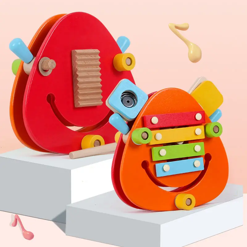 New Arrival Educational Play kids Wooden Xylophone Musical Instrument Set Toy For Kids
