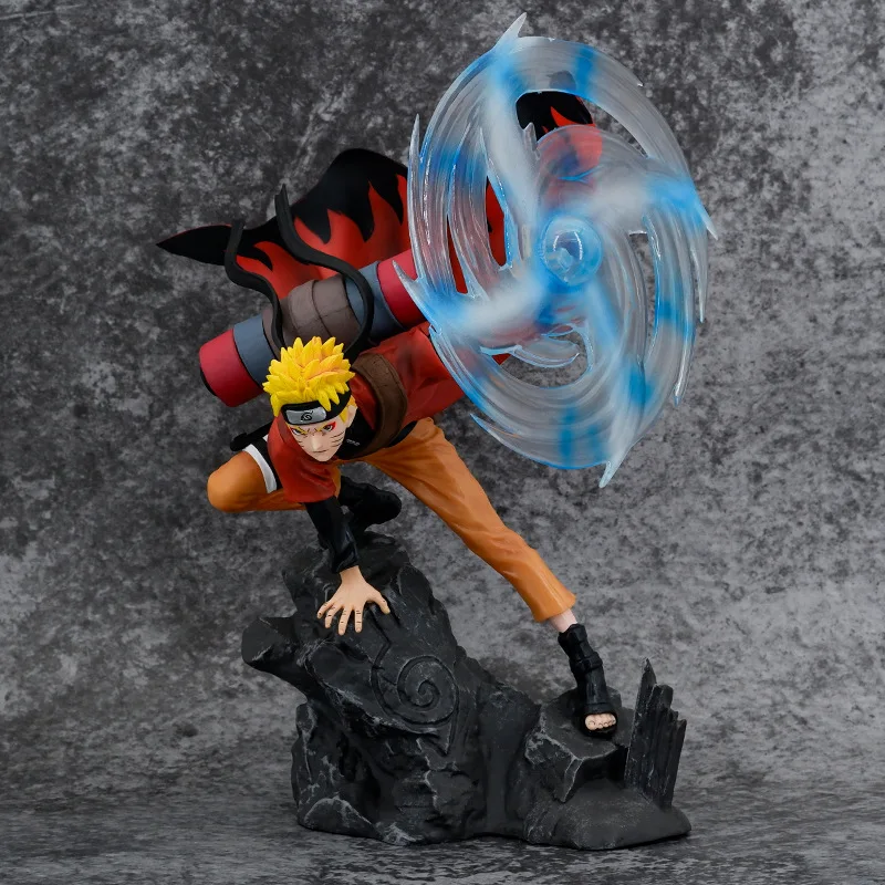 32CM Narutos Anime Figure GK Uzumaki Narutos Shippuden Vibration Stars Action Figure Collection Dolls Gifts
