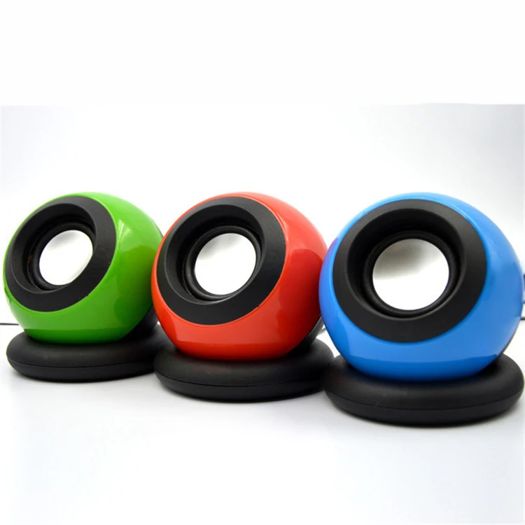 
JT015 Subwoofer Home Magic Ball Notebook Desktop USB 2.0 Small Speaker 