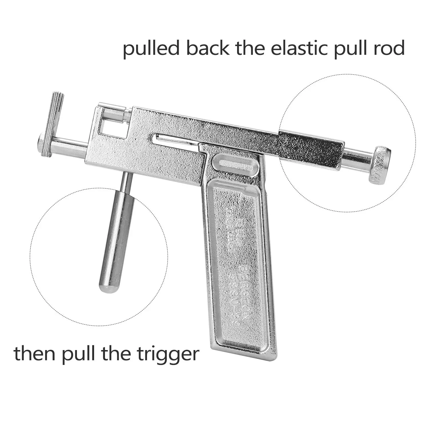 Professional Safety Disposable Nose Ear Studs Piercing Gun make holes
