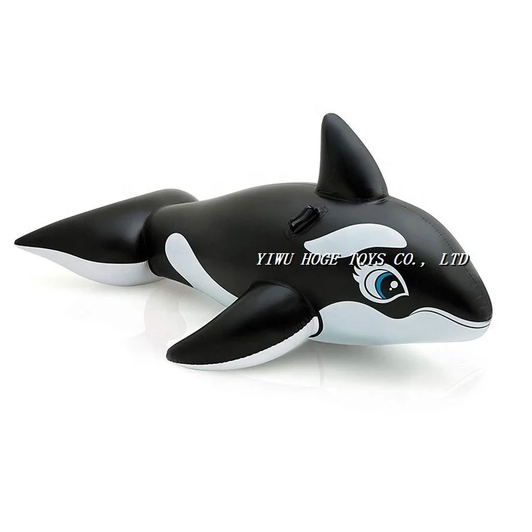 Hot sale inflatable whale dolphin rider toys inflatable animal for pool