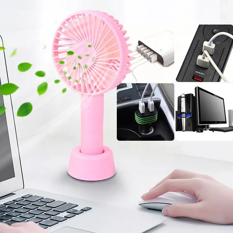 Summer Portable Electric Hand Held Rechargeable Mini Air Cooling Fans