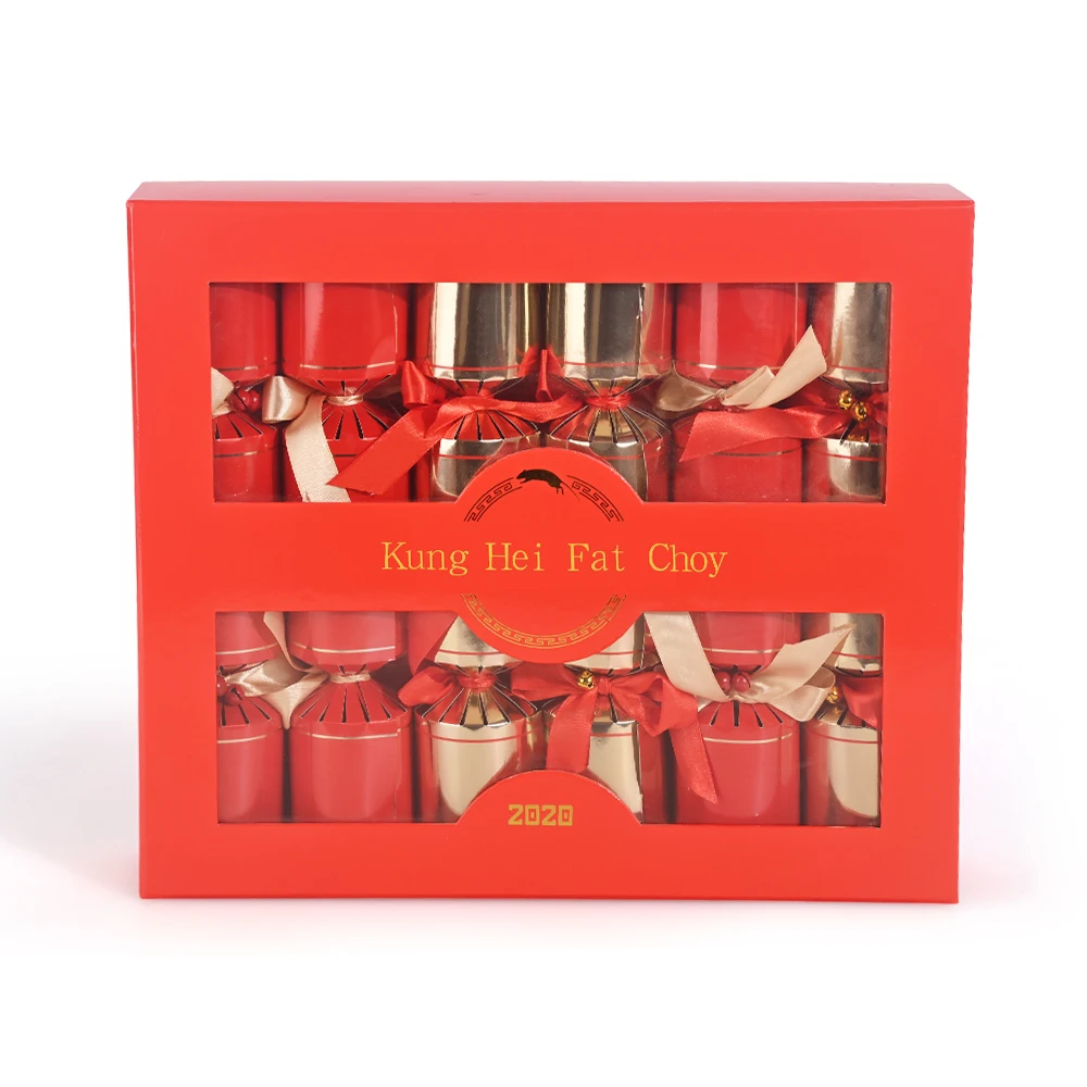 Custom Christmas Crackers for Holiday Celebration with Wishing Words