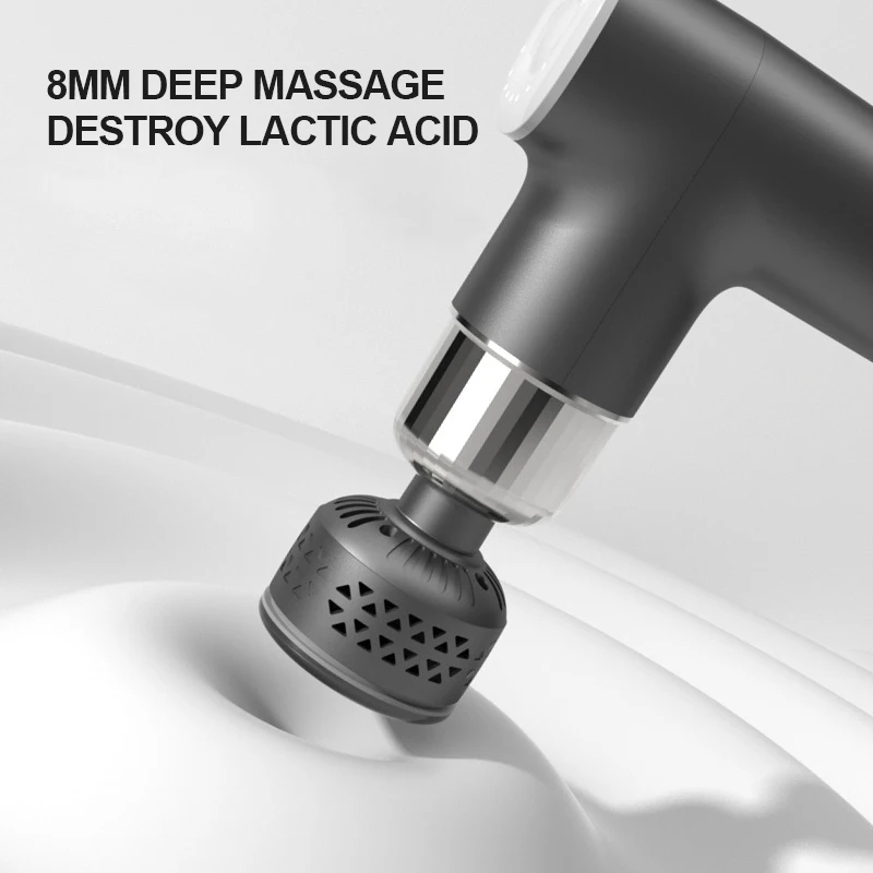 2022 Изысканный Профессиональный массажный пистолет для горячего и холодного пресса Многофункциональный 10 мм фитнес-пистолет