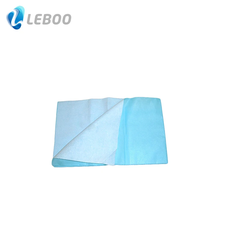 Leboo cheap disposable  sms bed sheet waterproof for hosiptal and other industry