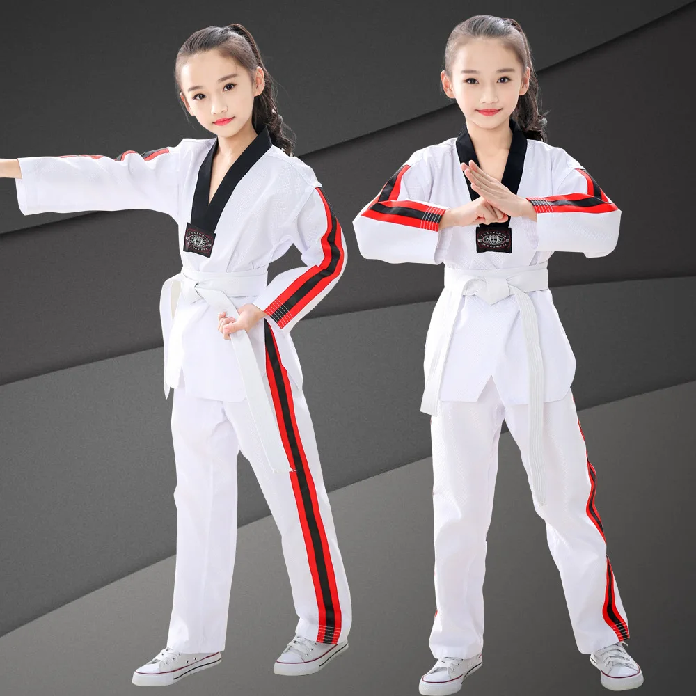 AGRADECIDO  Custom Logo Unisex Taekwondo Uniforms Dobok Karate Suits