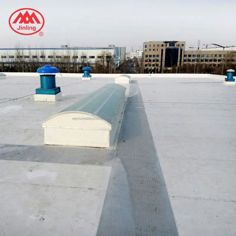 Thermoplastic Polyolefin TPO Roofing Waterproof Membrane  For Low Slope Roof