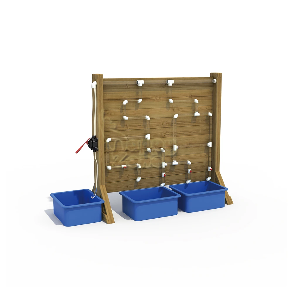 Hot Selling Outdoor Water play wall Sensory Play Outdoor Toddler Activity Furniture Set water wall with water package for kids