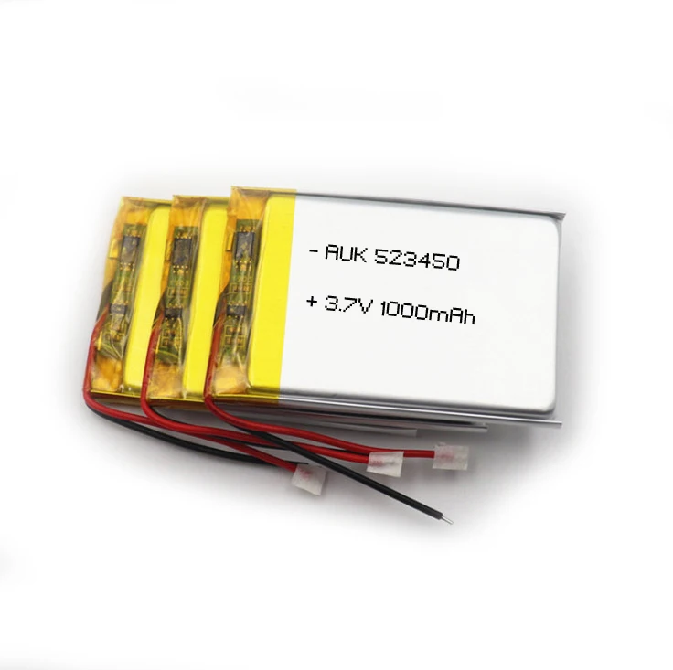 102050 3.7v 1000mAh Lithium Polymer Battery Lipo Li-ion Battery with PCB Wires for Electronics