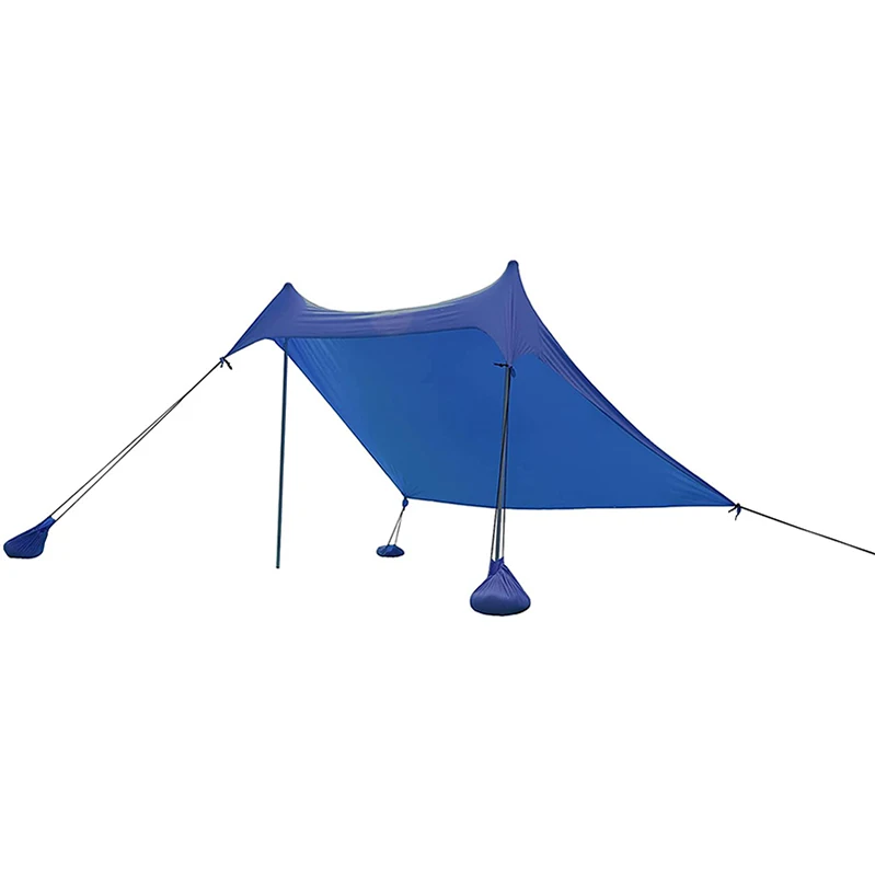 2023 Anti-UV Portable Canopy Sunshade Sun Shade Tent Foldable Beach Tent Sun Shelter Canopy