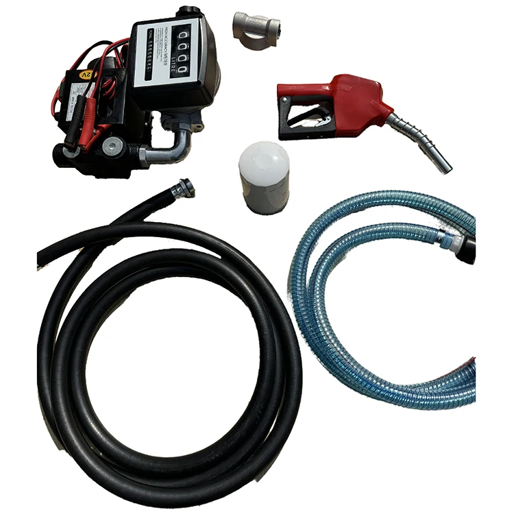 12V 24V 220V Min fuel diesel dispenser Cabinet Electric Transfer Oil Pump