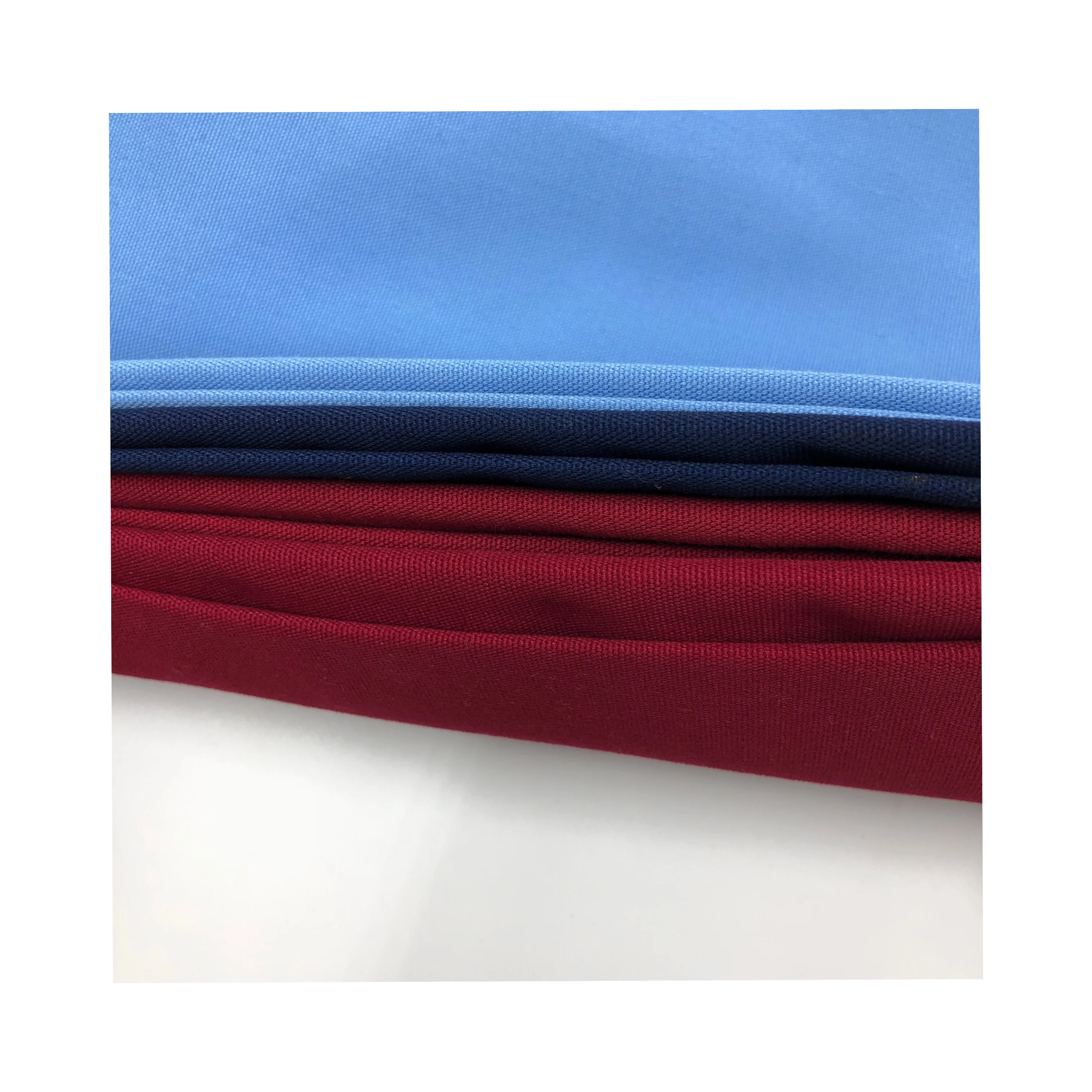 
65%T 35%C Canvas Fabric Uniform Fabric plain Shoes Clothes Bags Fabric 