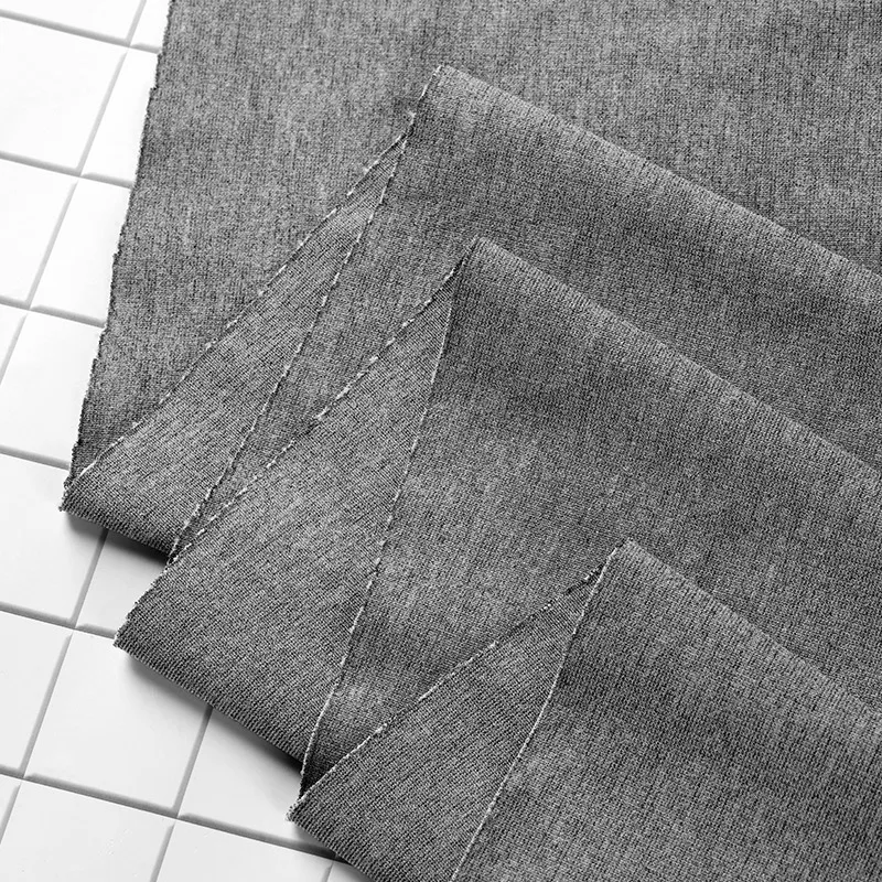 Roman Imitation silk  sweat absorption breathability high elasticity skin friendly suitable for trendy clothing Knitted fabric