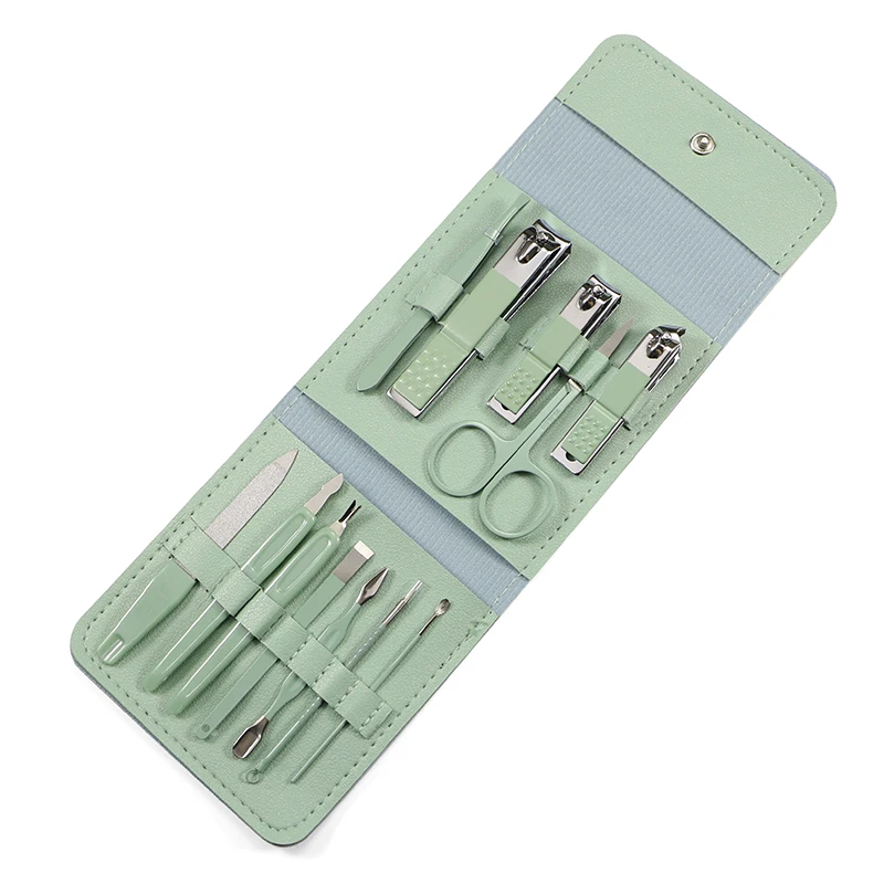 12 Pcs Nail Tools Set - Nail Care Manicure Pedicure Set Manicure Grooming Set
