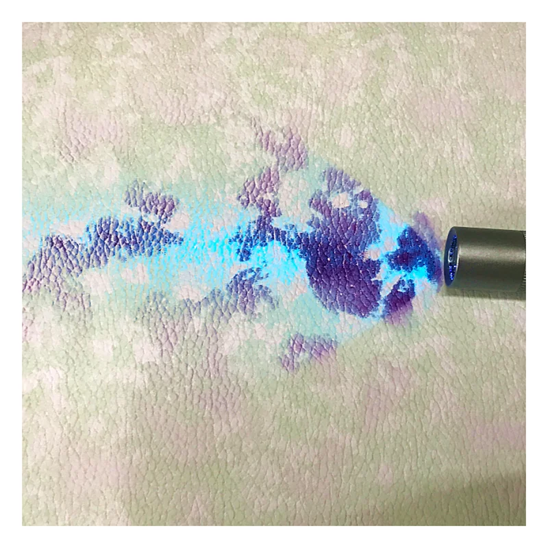 Кожа, меняющая цвет от солнечного света, ПУ, многоцветная фотохромная, изменяющая цвет УФ кожа