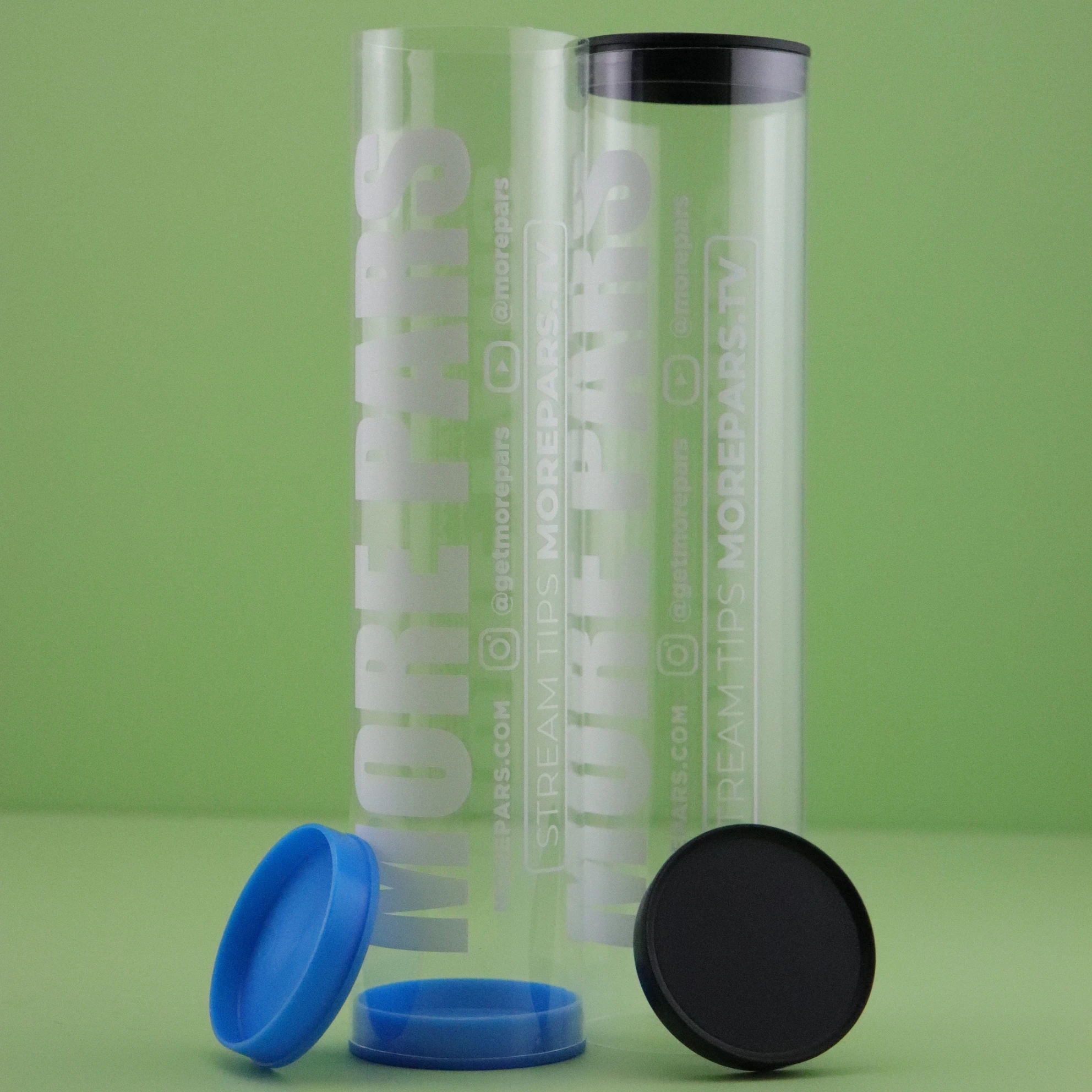 Cylinder Blister Packaging Clear PVC Cylinder Box Custom PET Tennis Ball Plastic Cylinder Transparent Packaging Tube