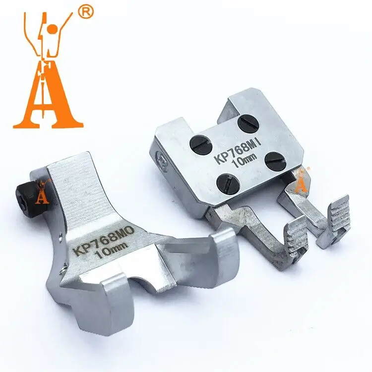 DURKOPP LDLER Double Needle Tube Guide High and Low Pressure Foot KP768-MO KP768-MI Pipe Foot